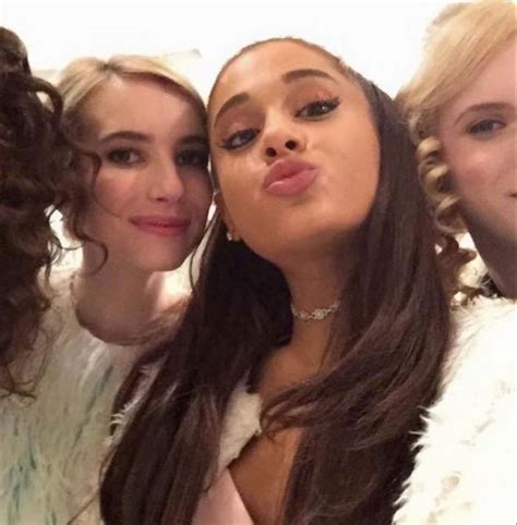 chanel ariana grande|emma roberts mean girls.